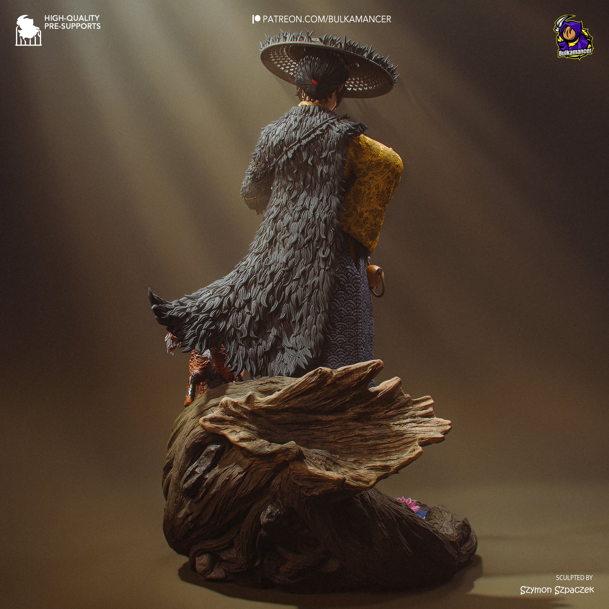 Northern Onryo | Resin Garage Kit Figure Game Fan Art | Bulkamancer Sculpts