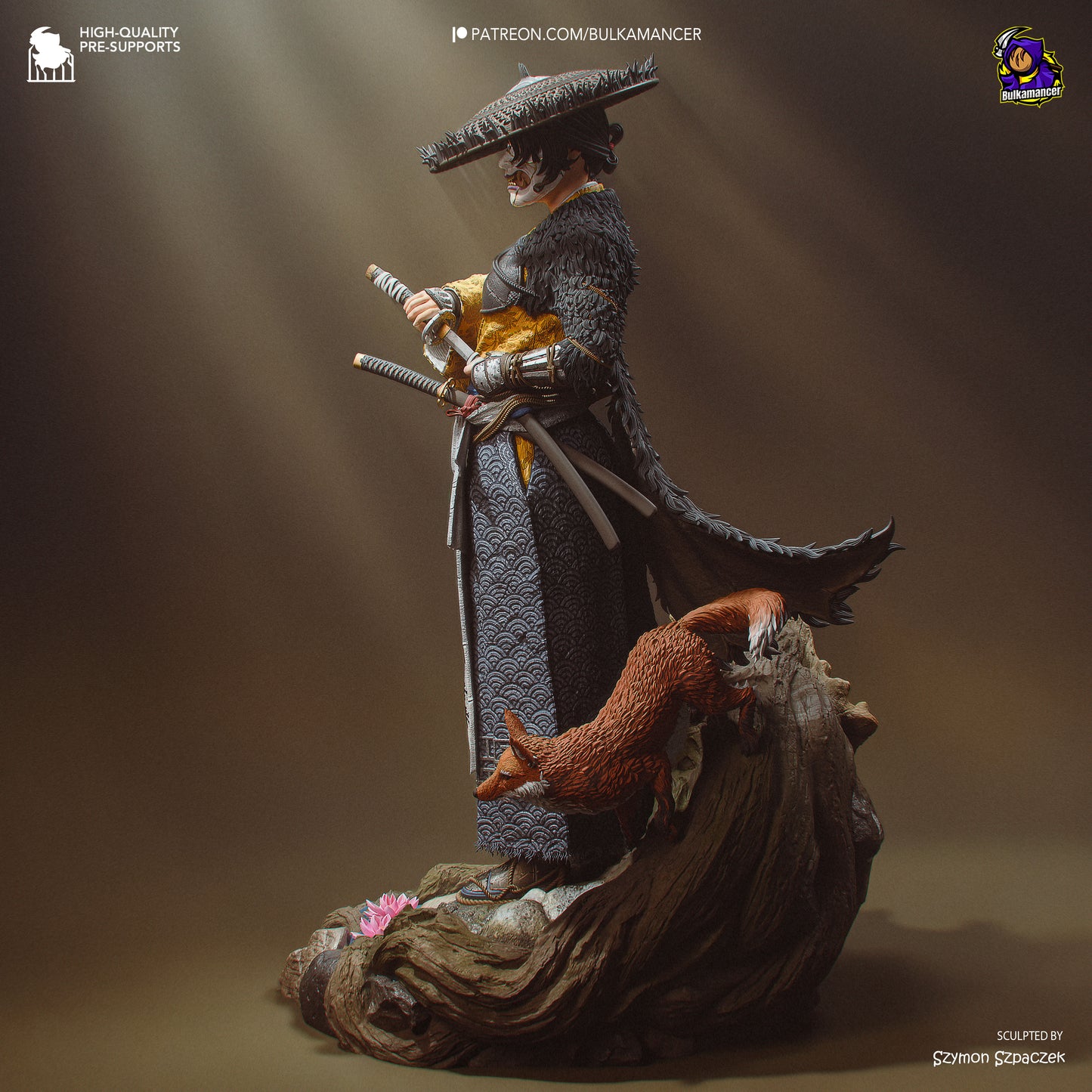 Northern Onryo | Resin Garage Kit Figure Game Fan Art | Bulkamancer Sculpts