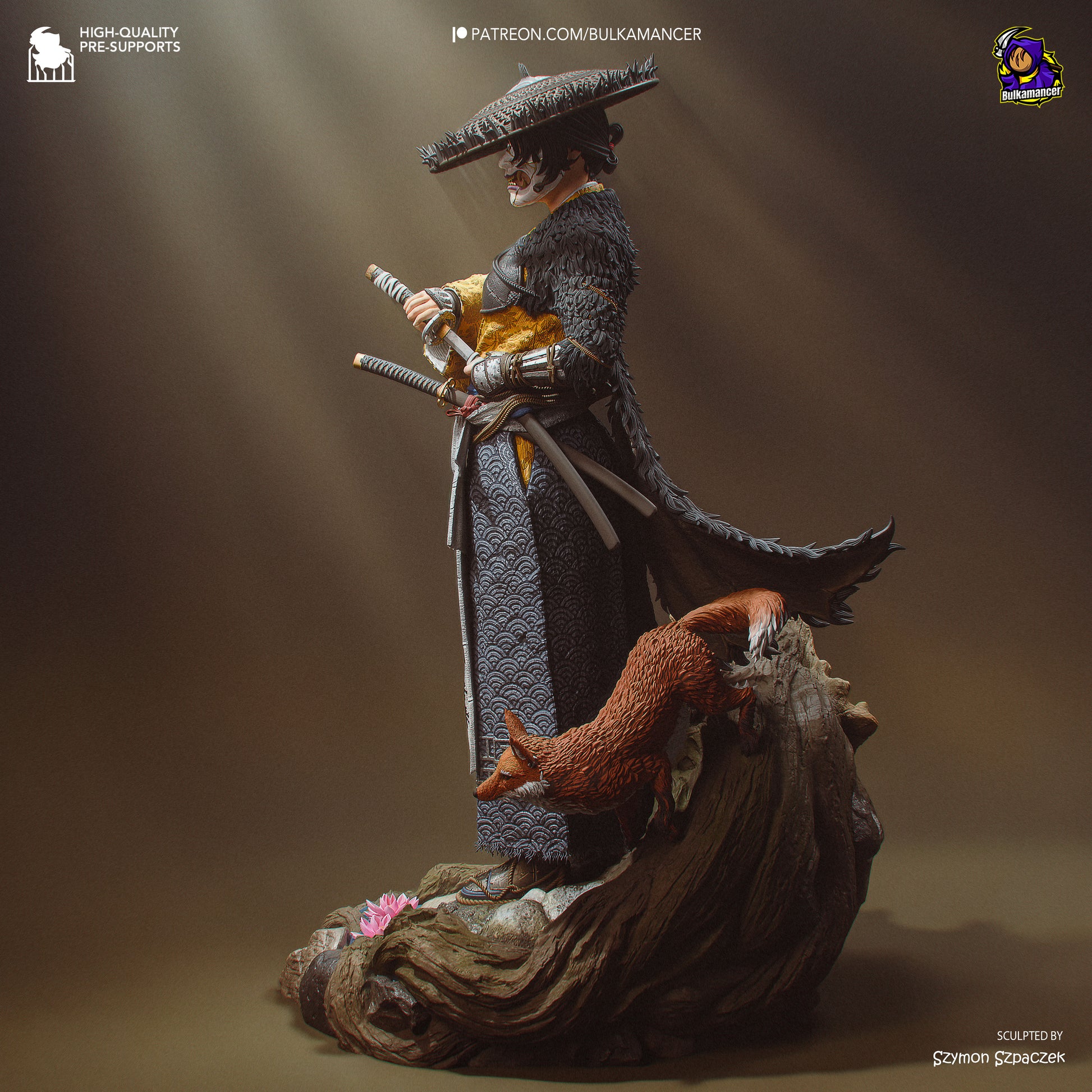 Northern Onryo | Resin Garage Kit Figure Game Fan Art | Bulkamancer Sculpts