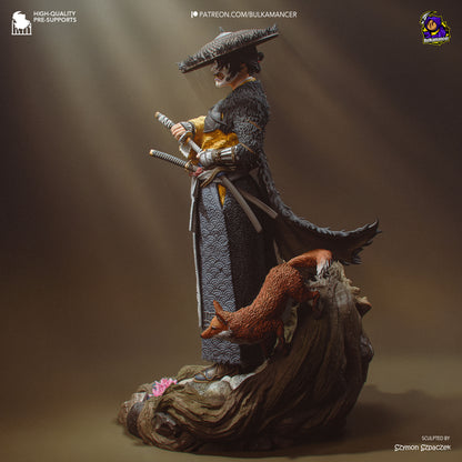 Northern Onryo | Resin Garage Kit Figure Game Fan Art | Bulkamancer Sculpts