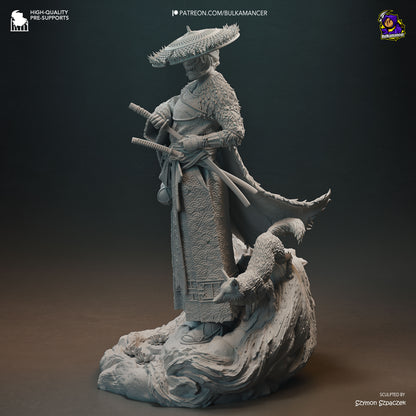 Northern Onryo | Resin Garage Kit Figure Game Fan Art | Bulkamancer Sculpts