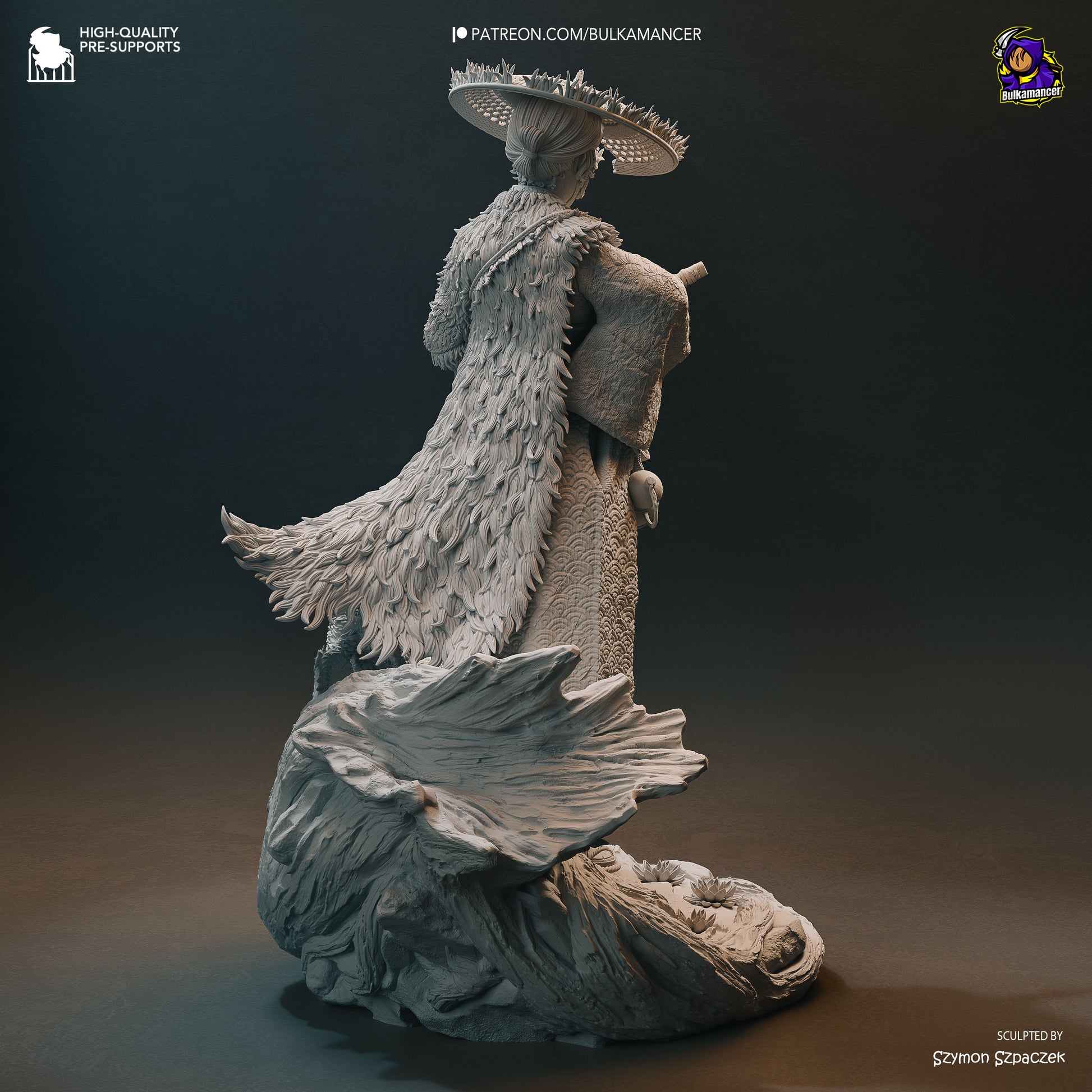 Northern Onryo | Resin Garage Kit Figure Game Fan Art | Bulkamancer Sculpts