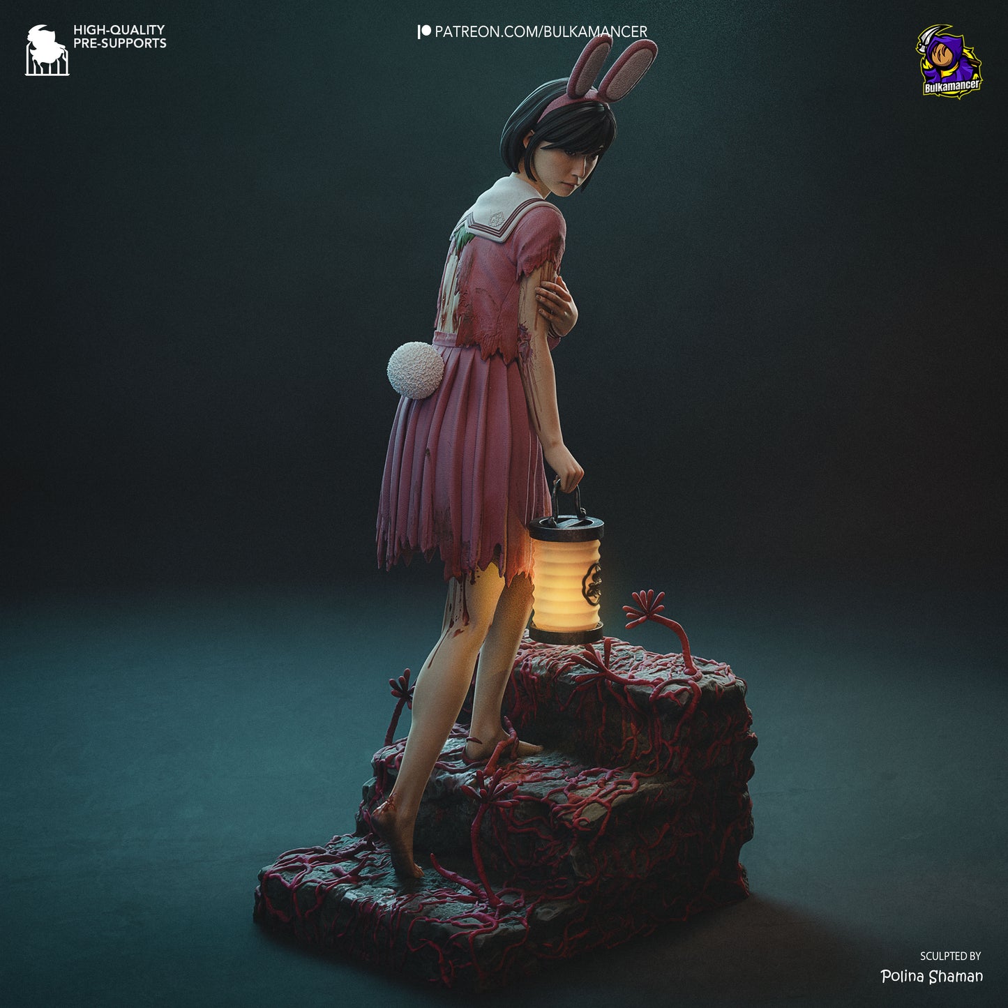 Not Dead | Resin Garage Kit Figure Game Fan Art | Bulkamancer Sculpts