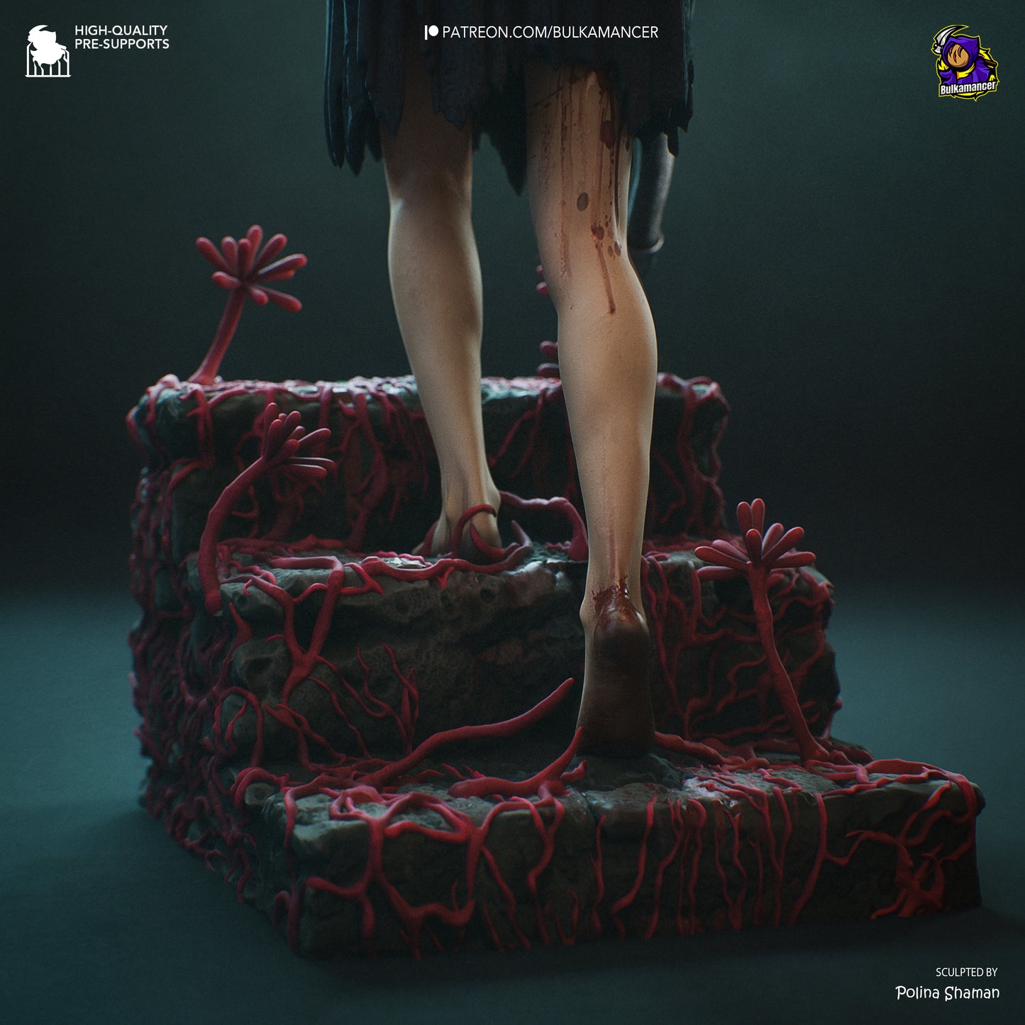 Not Dead | Resin Garage Kit Figure Game Fan Art | Bulkamancer Sculpts