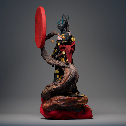 1:12 Oni Blood Moon | 3D Printed Resin Garage Kit Figure | CA 3D Studios