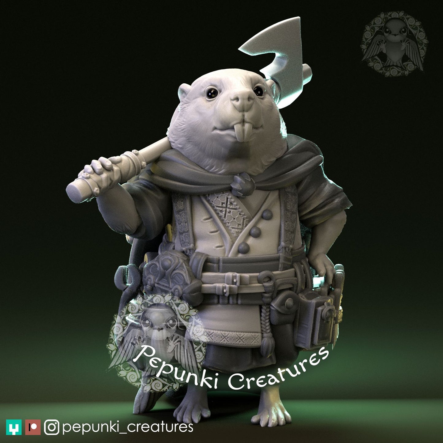 Beaver Woodsman | Pepunki Creatures