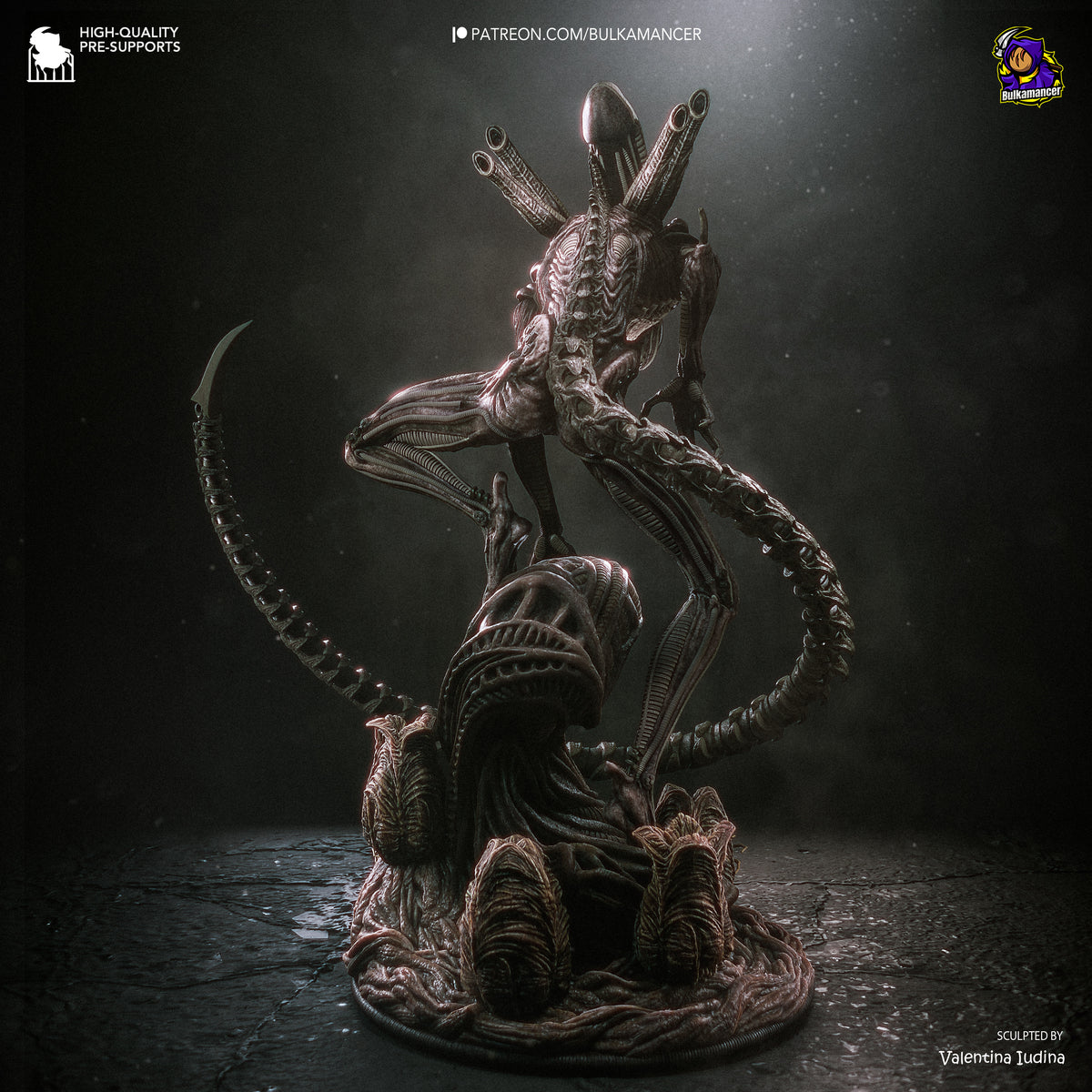 Ingeniero de escuadrón aerotransportado | Figura de kit de resina para garaje | Bulkamancer Sculpts