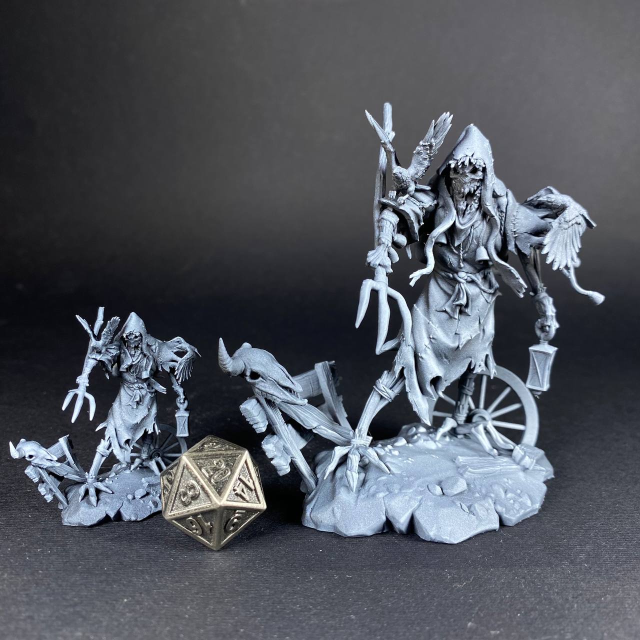 Raven Invasion Collection | Gaming or Display Miniature | White Werewolf Tavern