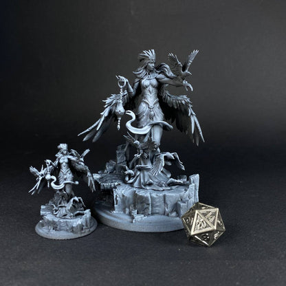 Raven Invasion Collection | Gaming or Display Miniature | White Werewolf Tavern