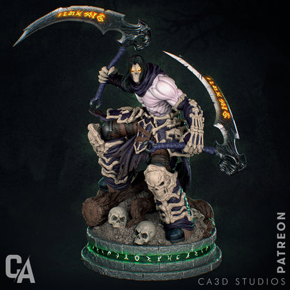 1:12 Horseman Death | Resin Garage Kit Game Fan Art | CA 3D Studios