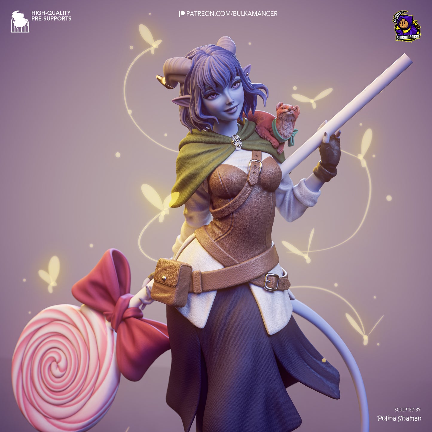 Prankster Pudding | Resin Garage Kit Figure | Bulkamancer Sculpts - Tattles Told 3D