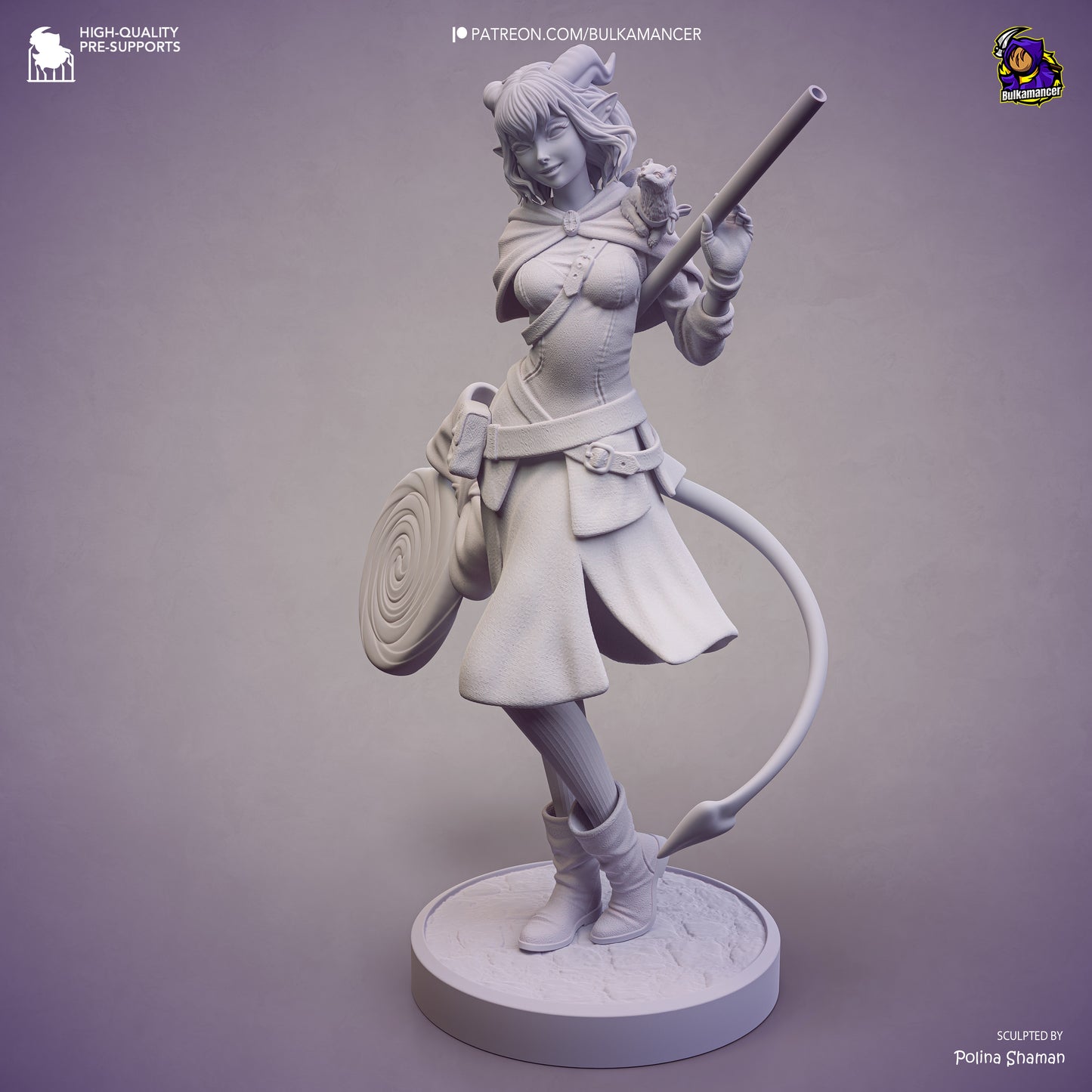 Prankster Pudding | Resin Garage Kit Figure | Bulkamancer Sculpts - Tattles Told 3D
