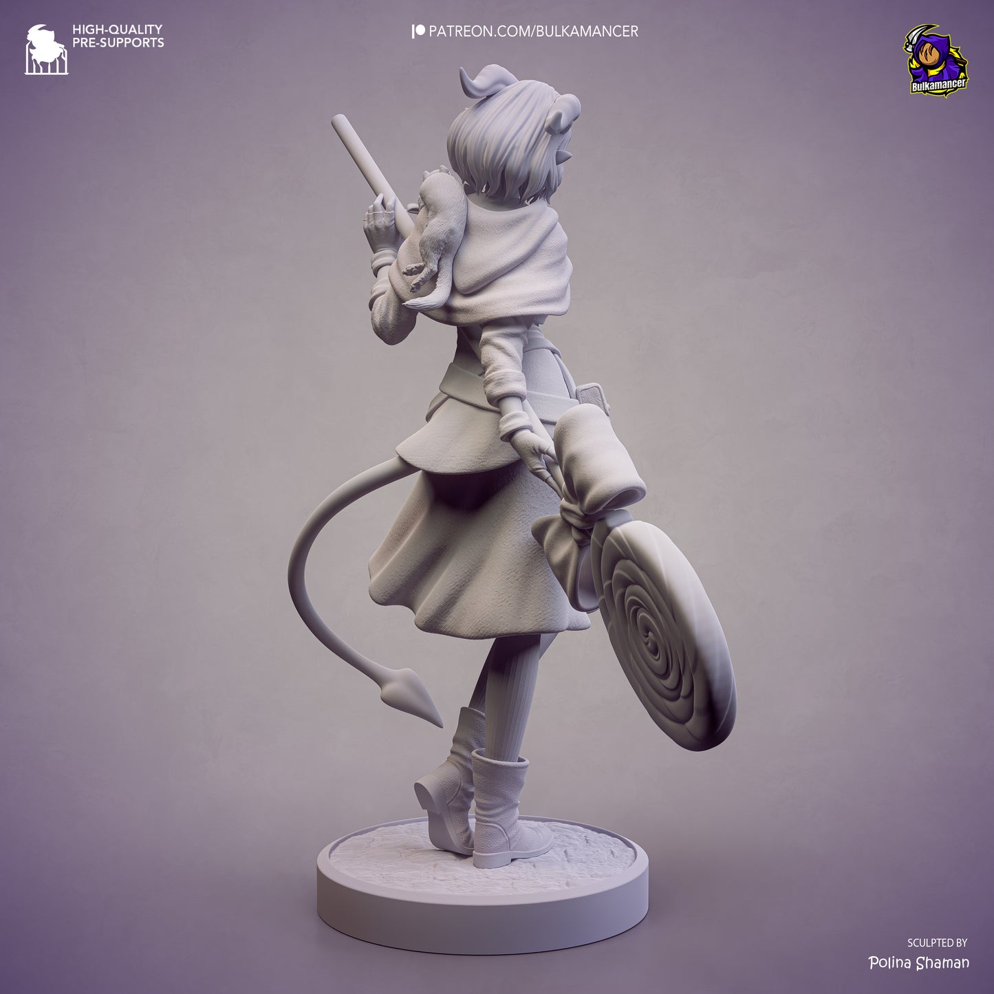Prankster Pudding | Resin Garage Kit Figure | Bulkamancer Sculpts - Tattles Told 3D
