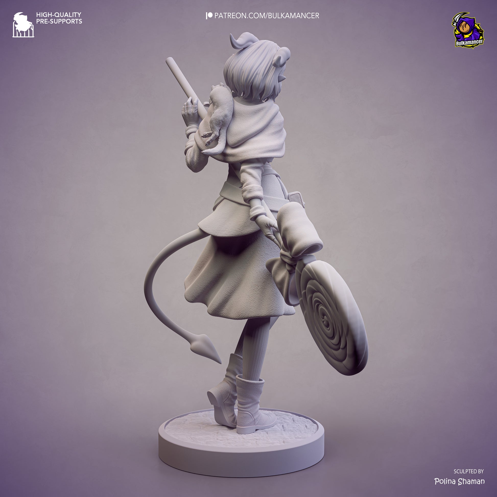 Prankster Pudding | Resin Garage Kit Figure | Bulkamancer Sculpts - Tattles Told 3D