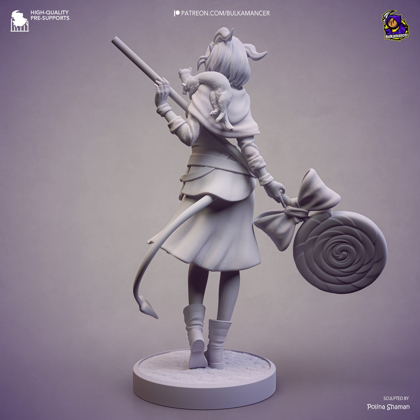 Prankster Pudding | Resin Garage Kit Figure | Bulkamancer Sculpts - Tattles Told 3D