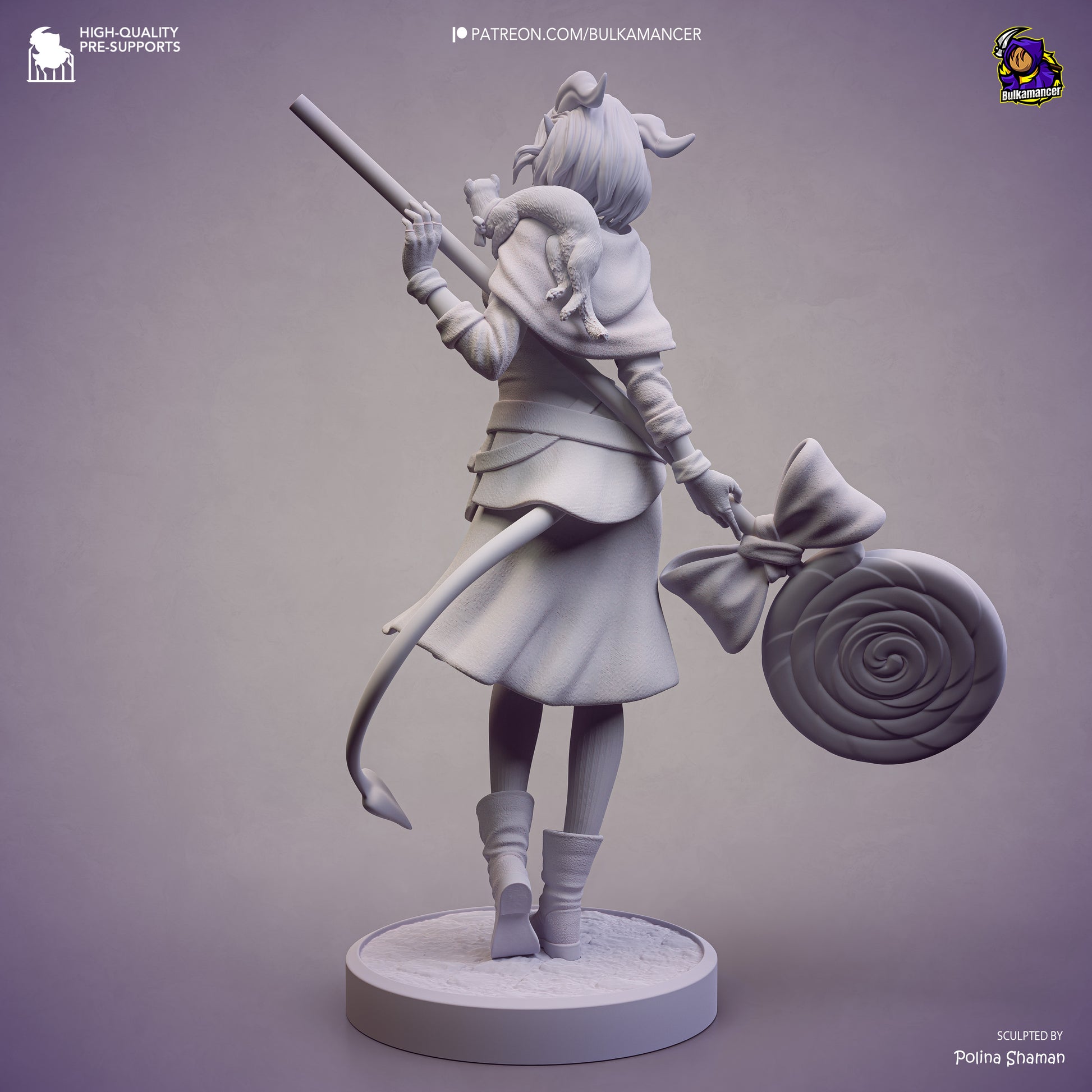 Prankster Pudding | Resin Garage Kit Figure | Bulkamancer Sculpts - Tattles Told 3D