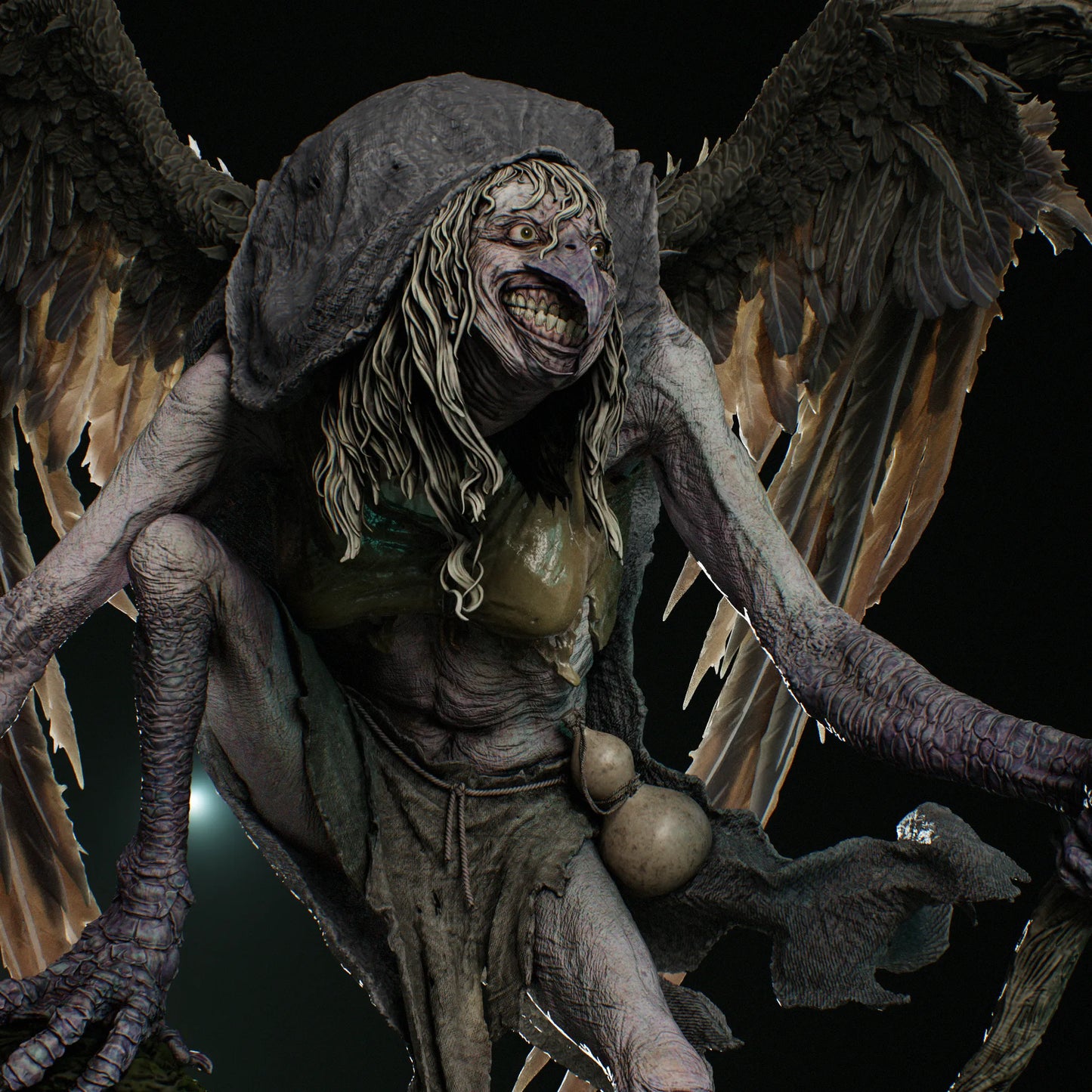 1:12 Matinta Pereira, Brazilian Folklore | 3D Printed Resin Garage Kit Figure | CA 3D Studios