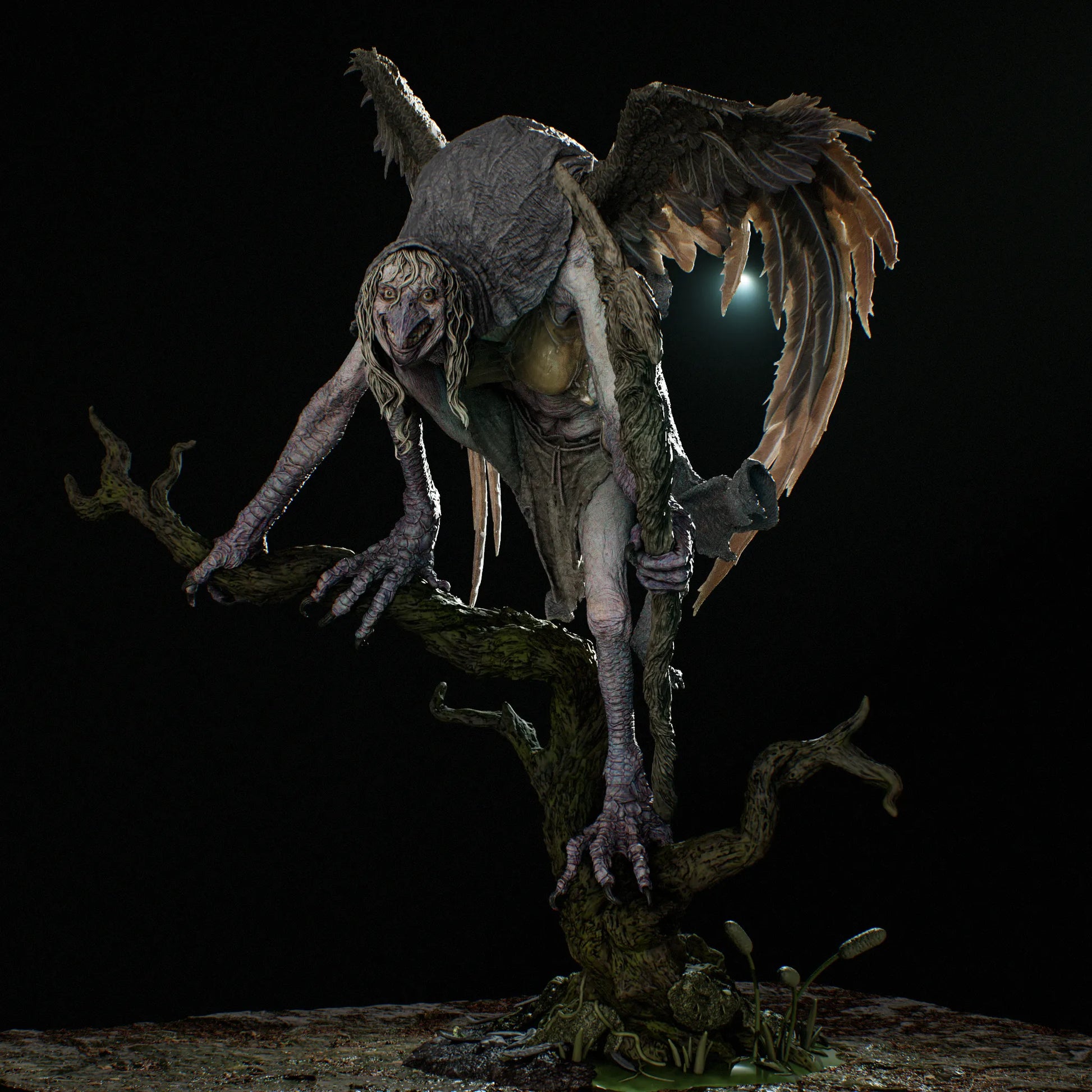 1:12 Matinta Pereira, Brazilian Folklore | 3D Printed Resin Garage Kit Figure | CA 3D Studios