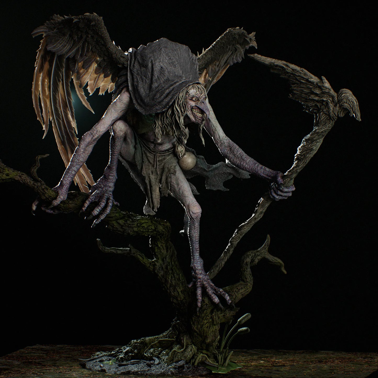 1:12 Matinta Pereira, Brazilian Folklore | 3D Printed Resin Garage Kit Figure | CA 3D Studios