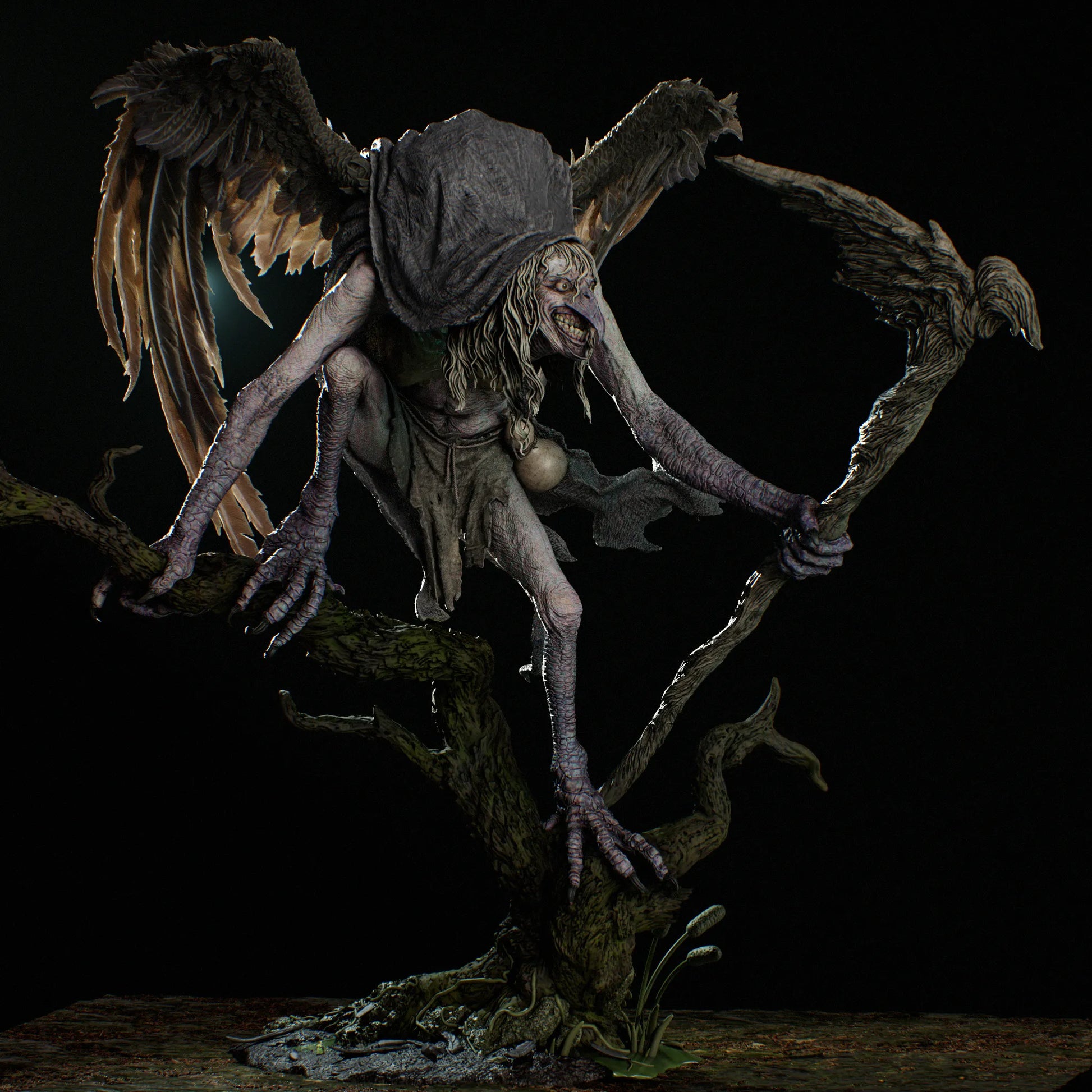 1:12 Matinta Pereira, Brazilian Folklore | 3D Printed Resin Garage Kit Figure | CA 3D Studios