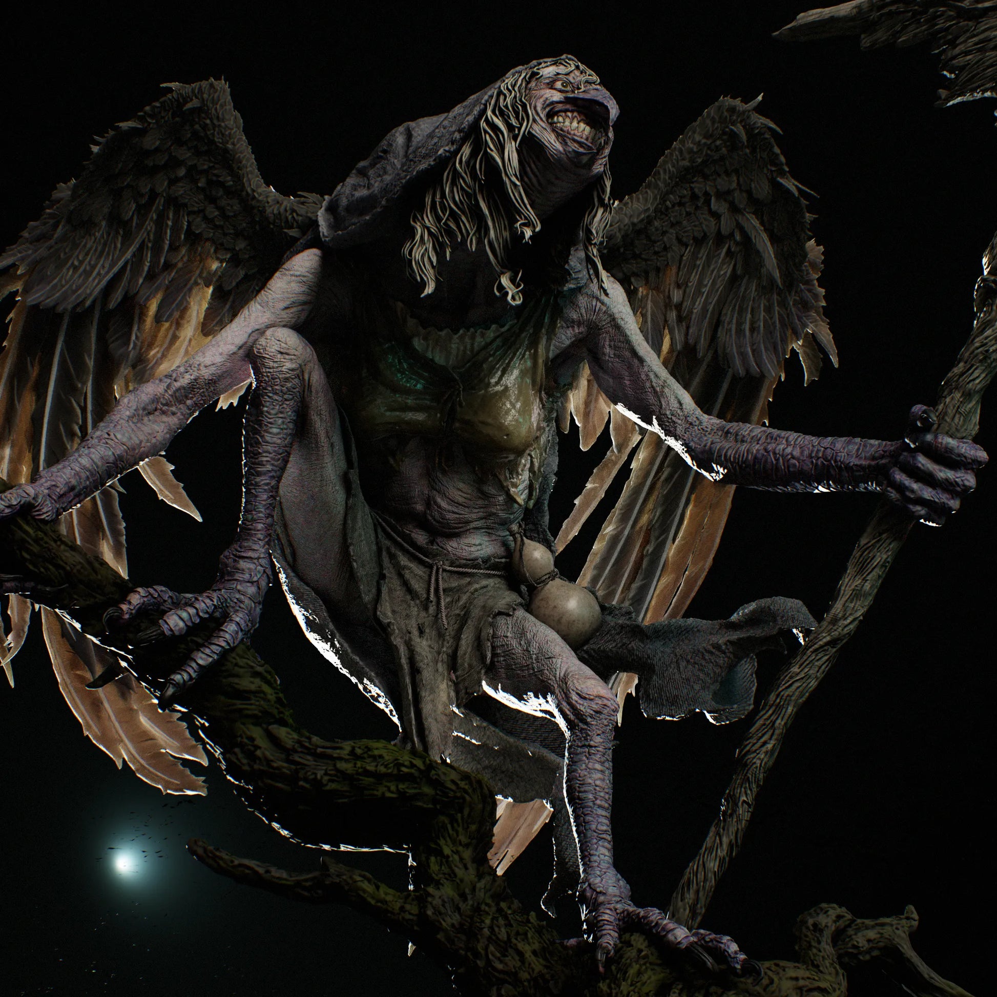 1:12 Matinta Pereira, Brazilian Folklore | 3D Printed Resin Garage Kit Figure | CA 3D Studios