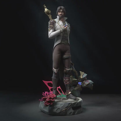Broken Traveller, Jayce | Resin Garage Kit Sculpture Anime Video Game Fan Art Statue | h3LL creator