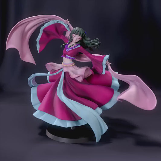 Dancing Healer | Resin Garage Kit Sculpture Anime Video Game Fan Art Statue | Bulkamancer Sculpts