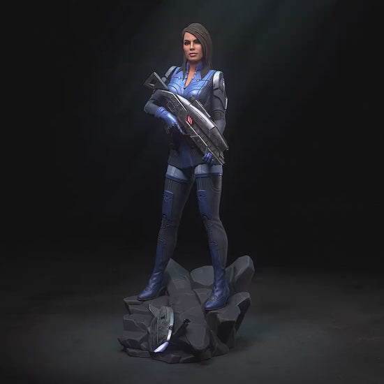 Gunnery Chief | Resin Garage Kit Sculpture Anime Video Game Fan Art Statue | h3LL creator