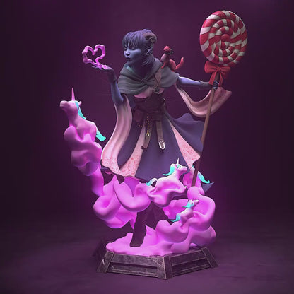 Blessing of Mischief | Resin Garage Kit Sculpture Anime Video Game Fan Art Statue | h3LL creator