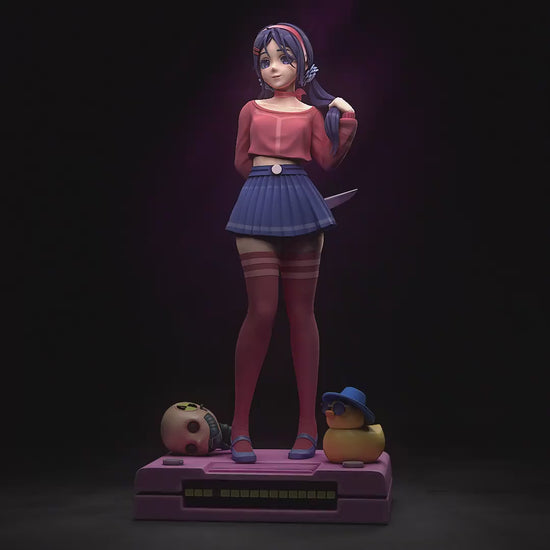 Crazy Mita | Resin Garage Kit Sculpture Anime Video Game Fan Art Statue | h3LL creator