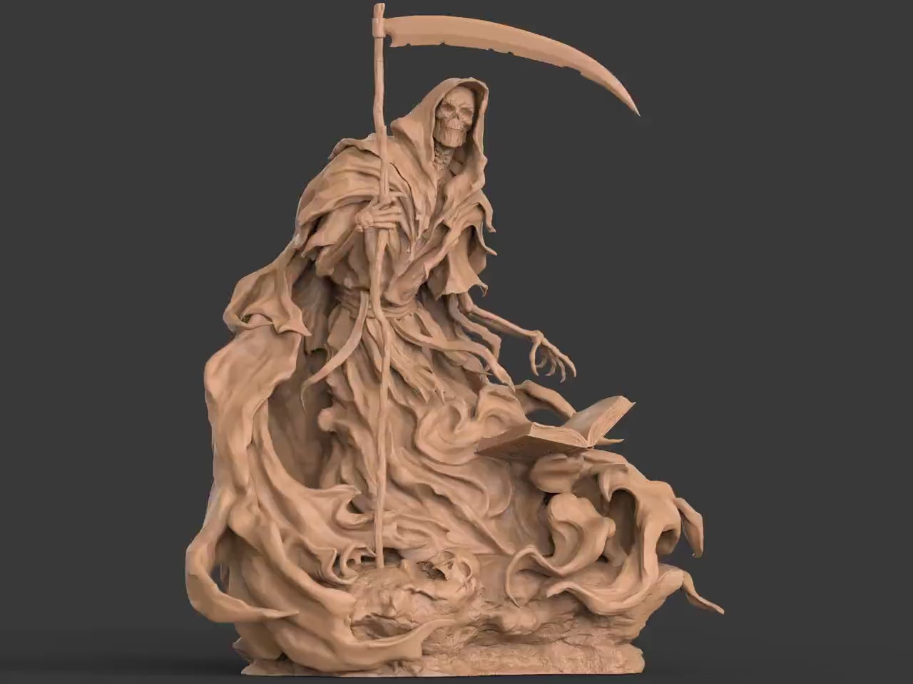 Shade of Demise | Resin Garage Kit Sculpture Anime Video Game Fan Art Statue | CA 3D Studios
