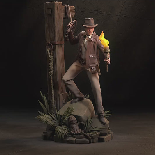 Seeker of Lost Relics | Resin Garage Kit Sculpture Anime Video Game Fan Art Statue | h3LL creator