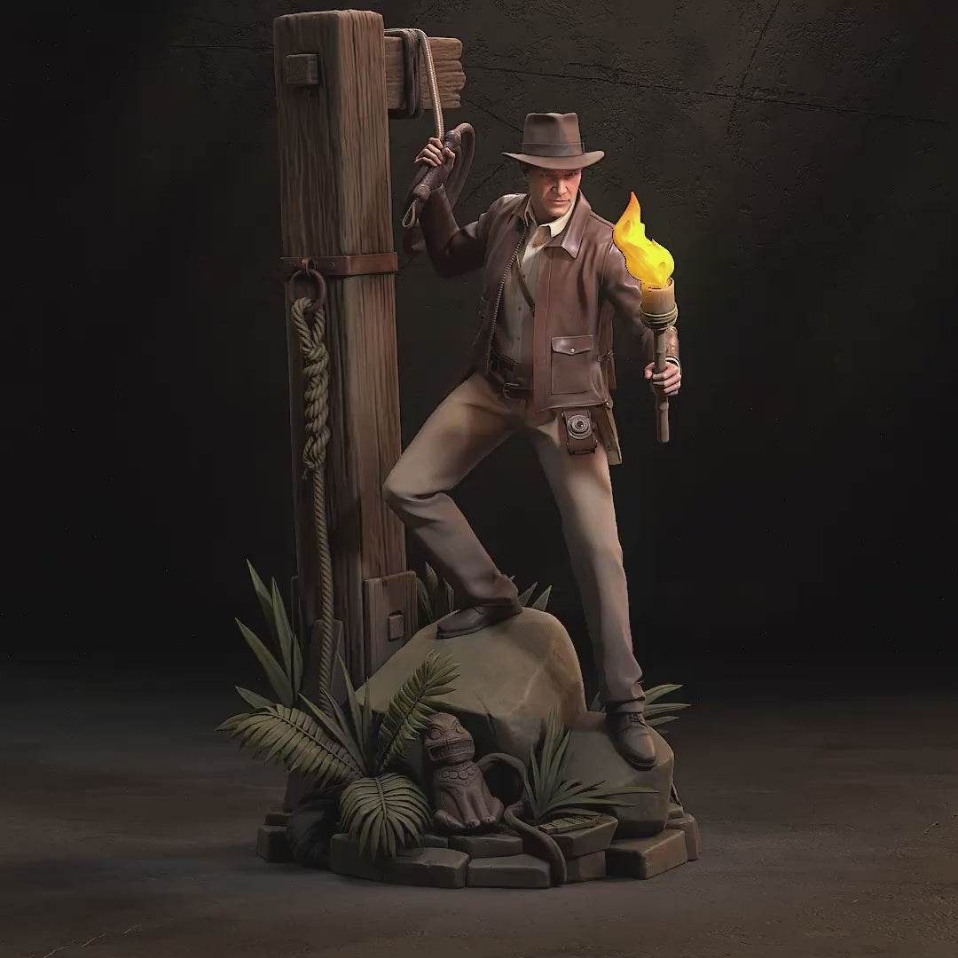 Seeker of Lost Relics | Resin Garage Kit Sculpture Anime Video Game Fan Art Statue | h3LL creator