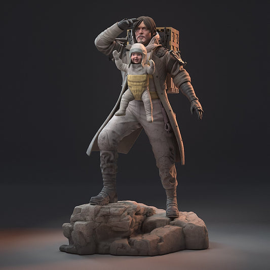 1:12 Carrying Tomorrow | Resin Garage Kit Figure Game Fan Art | h3LL creator