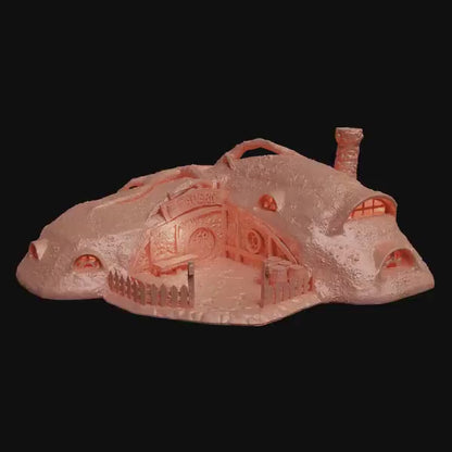 Hobbit Tavern | 28mm Scale Model Terrain | D&D TTRPG Playable 3D Printed Building | MiniatureLand
