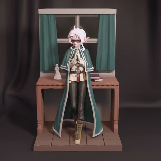 Elven Bodyguard | Resin Garage Kit Sculpture Anime Video Game Fan Art Statue | Bulkamancer Sculpts
