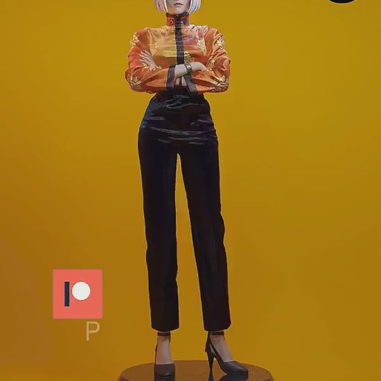 Tang OC | Resin Garage Kit Sculpture Anime Video Game Fan Art Statue | E.S Monster