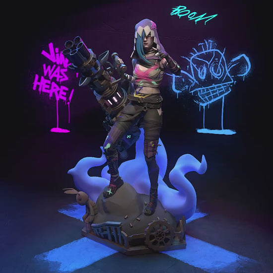 Harbinger of Havoc and Hope | Resin Garage Kit Sculpture Anime Video Game Fan Art Statue | h3LL creator