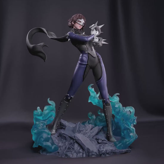 Pugilist Queen | Resin Garage Kit Sculpture Anime Video Game Fan Art Statue | Bulkamancer Sculpts
