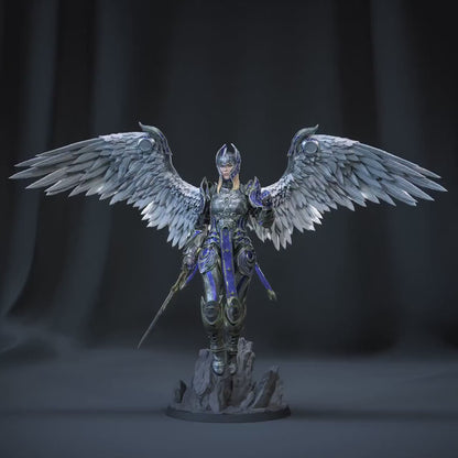 Resplendent Paladin | Resin Garage Kit Sculpture Anime Video Game Fan Art Statue | Bulkamancer Sculpts