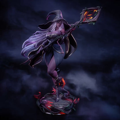 1:12 Reclusive Caster | Resin Garage Kit Figure Game Fan Art | h3LL creator