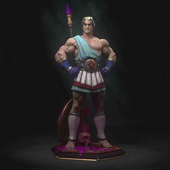 Hero of Myth | Resin Garage Kit Sculpture Anime Video Game Fan Art Statue | h3LL creator