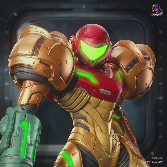 Intergalactic Bounty Hunter | Resin Garage Kit Sculpture Anime Video Game Fan Art Statue | Bulkamancer Sculpts