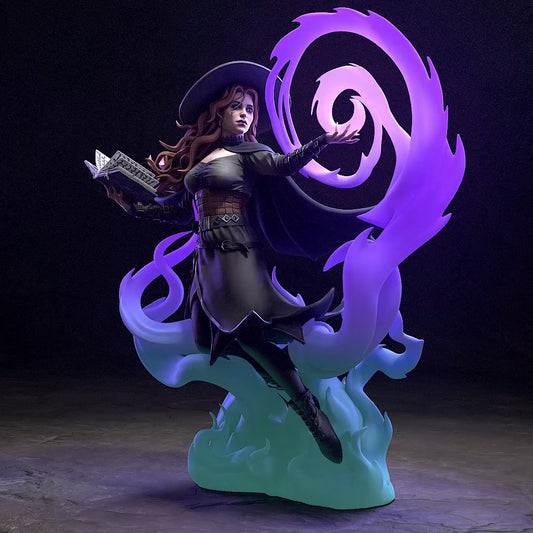 1:12 Mistress of Grand Arcana | Resin Garage Kit Figure Game Fan Art | h3LL creator
