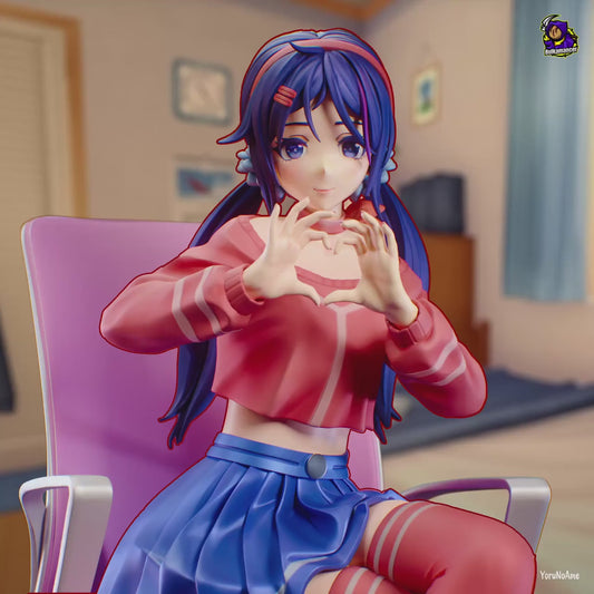 Stay With Me Girl | Resin Garage Kit Sculpture Anime Video Game Fan Art Statue | Bulkamancer Sculpts