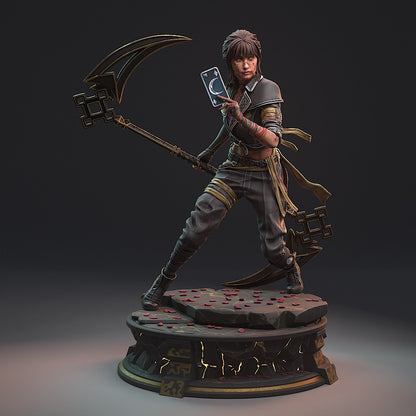 1:12 Keeper of the Thirty-Third | Resin Garage Kit Figure Game Fan Art | h3LL creator