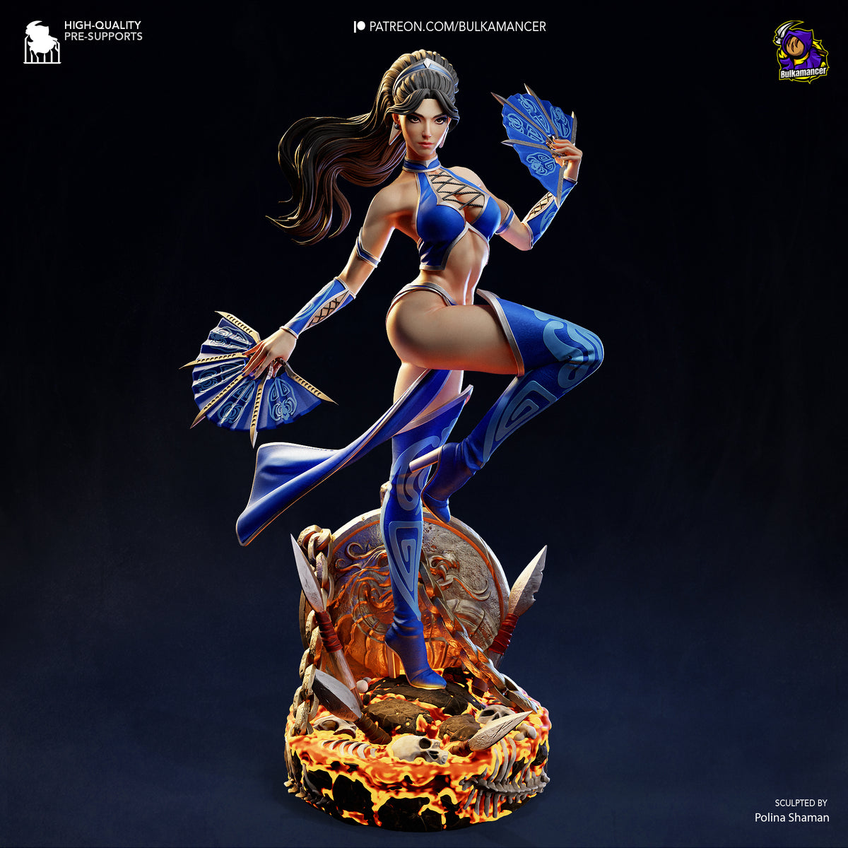 Princess Champion | Resin Garage Kit Figure | Bulkamancer Sculpts