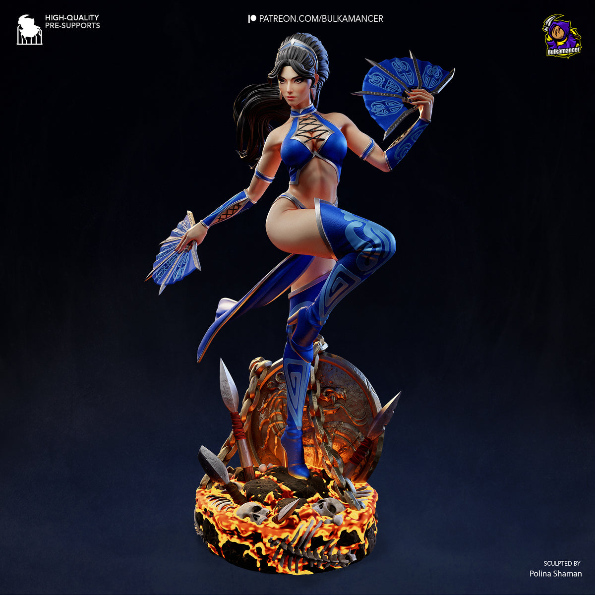 Princess Champion | Resin Garage Kit Figure | Bulkamancer Sculpts