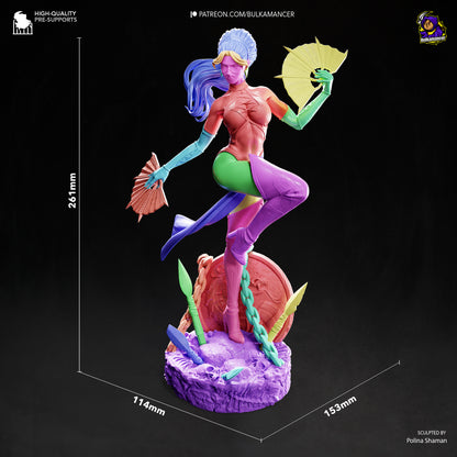 Princess Champion | Resin Garage Kit Figure | Bulkamancer Sculpts