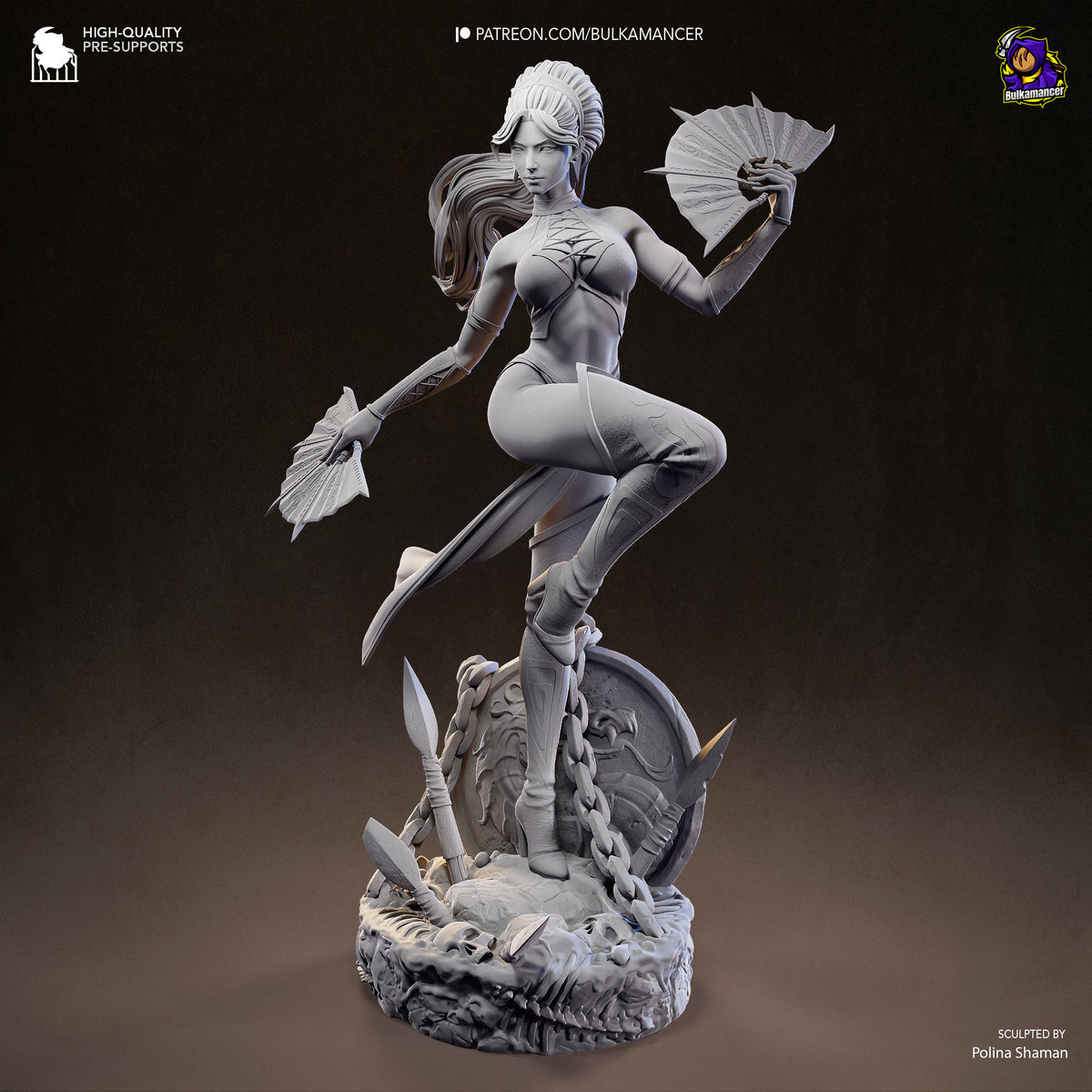 Princess Champion | Resin Garage Kit Figure | Bulkamancer Sculpts
